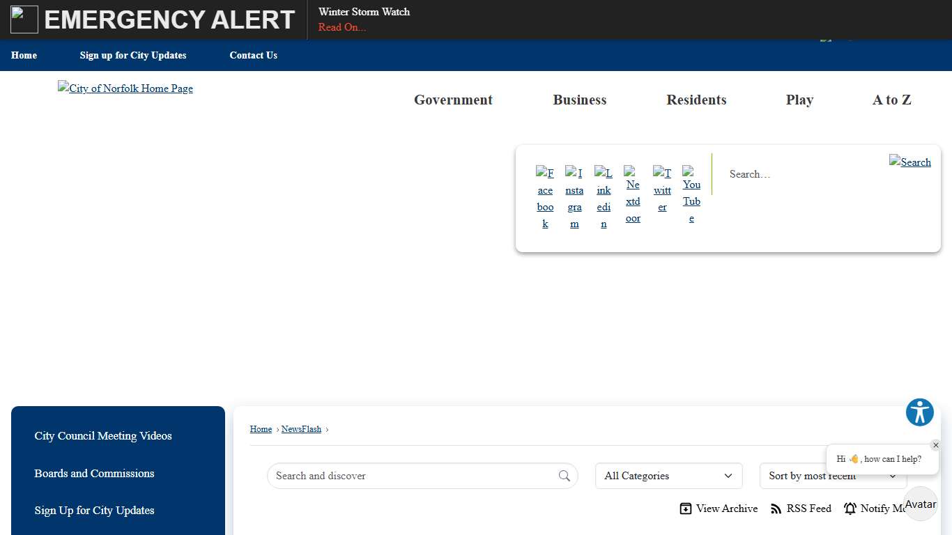 News Flash • Norfolk, VA